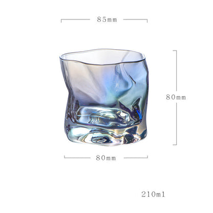 Crystal Shaped Whiskey Glass